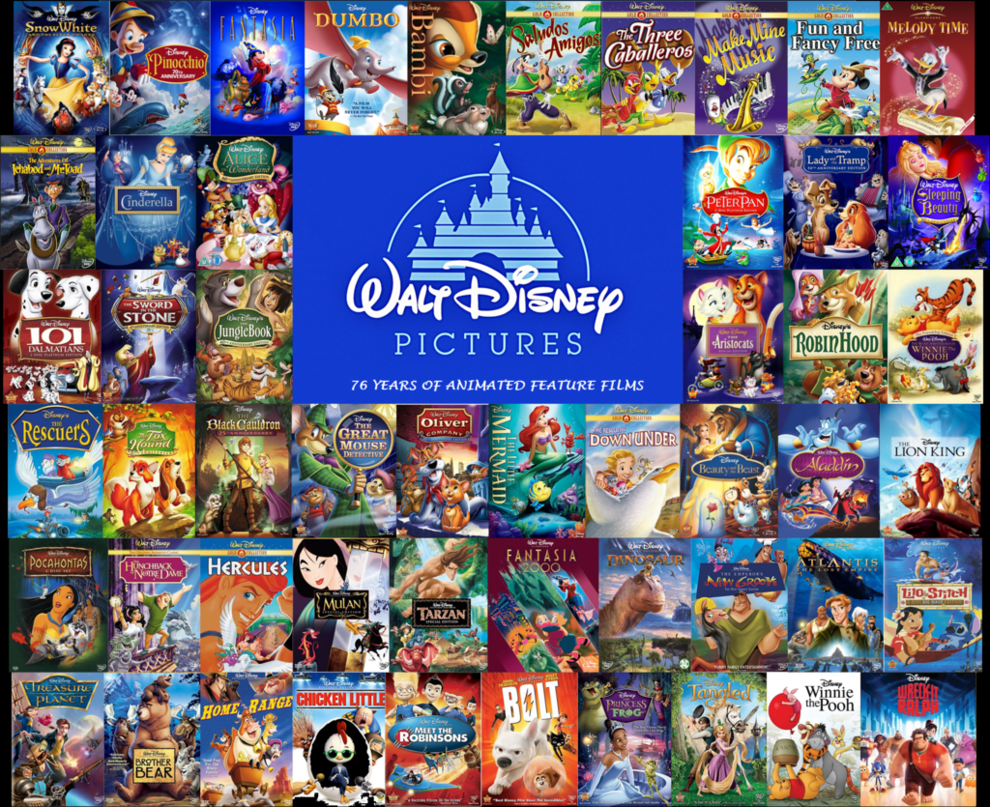 list of all animated movies